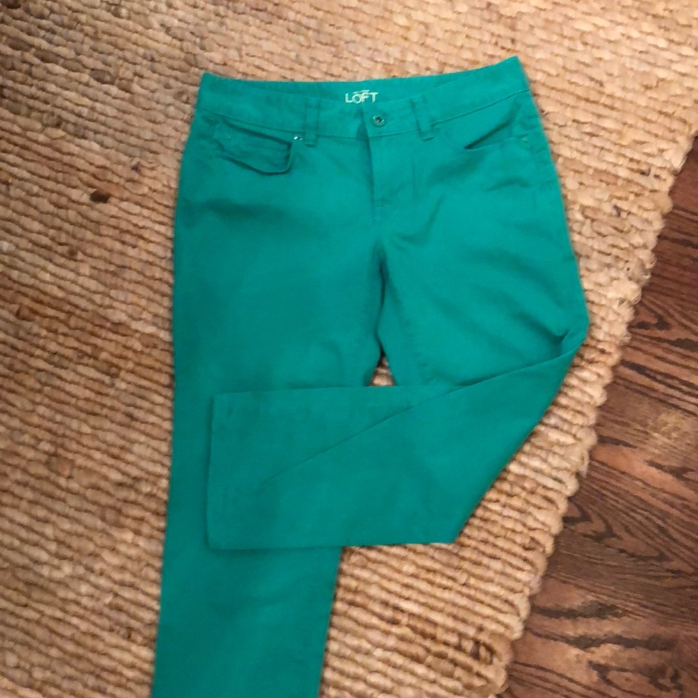 *5/25 Loft cropped jeans. Preppy. Enjoy!